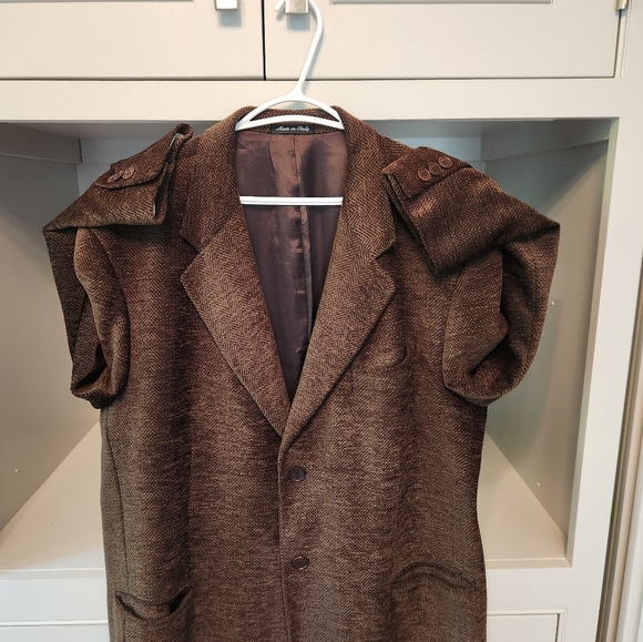 Men's XXL Made in Italy. wool gorgeous soft comfy luxury blazer - Picture 7 of 9